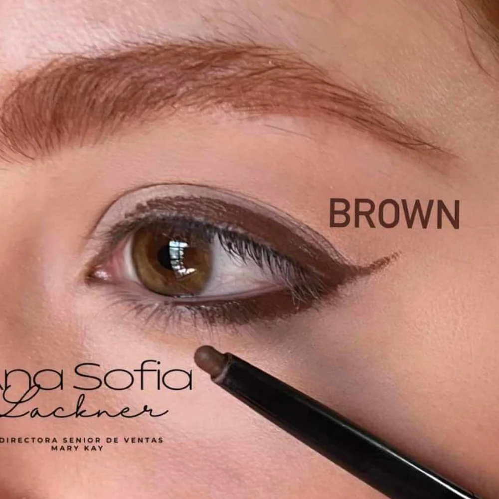 Mary Kay Brown Waterproof Eyeliner.